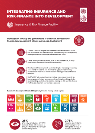 Integrating Insurance and Risk-Finance into Development