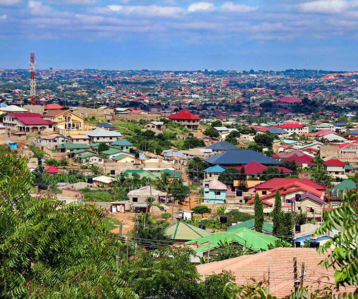 View of Accra