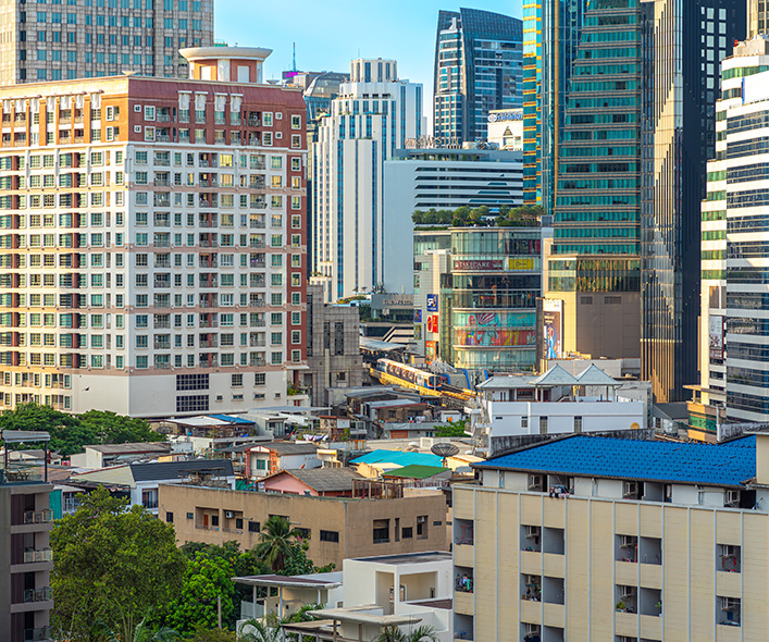 Buildings in Thailand 