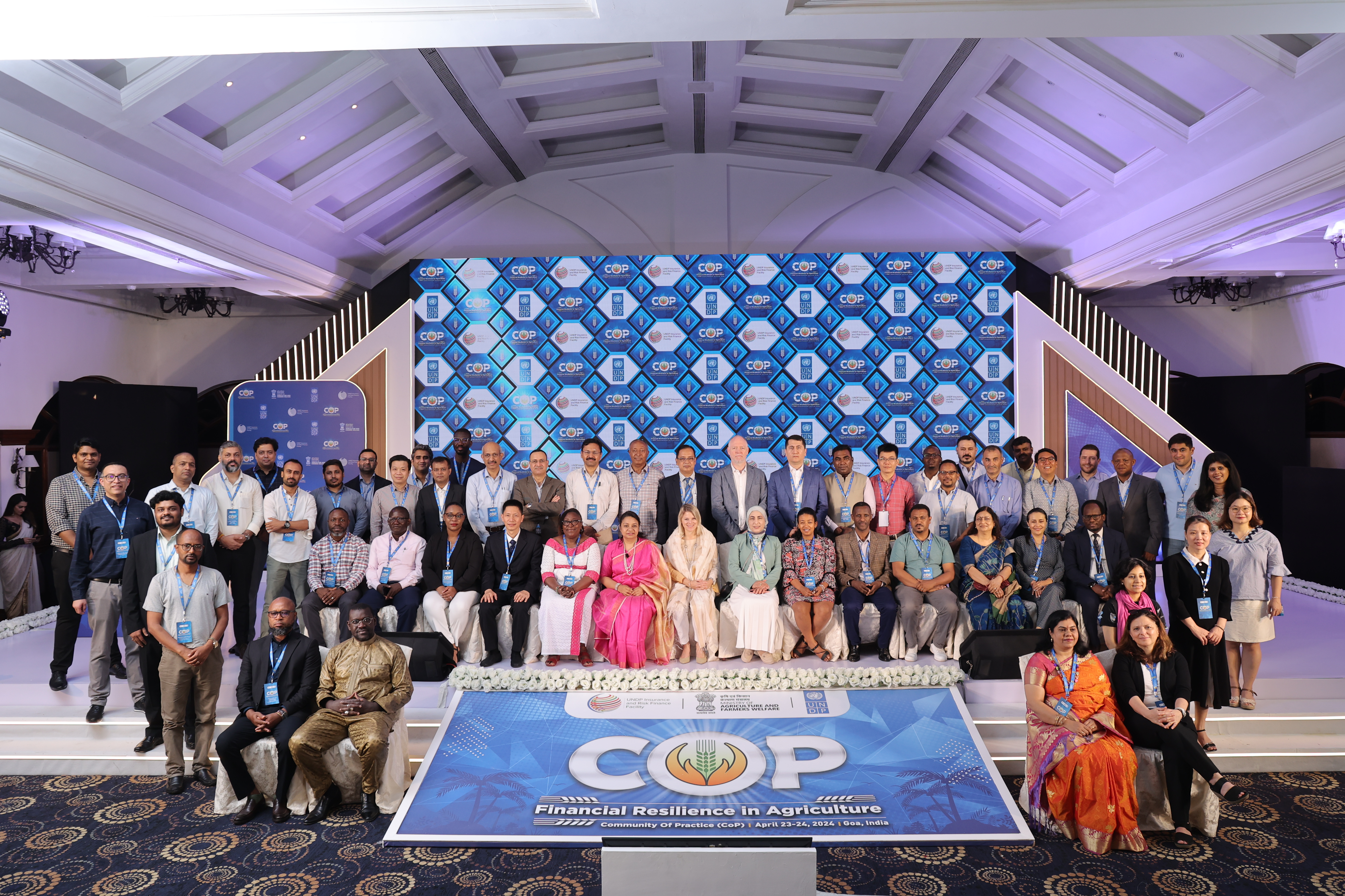 Banner image of UNDP Financial Resilience in Agriculture Community of Practice Kicks-off in India