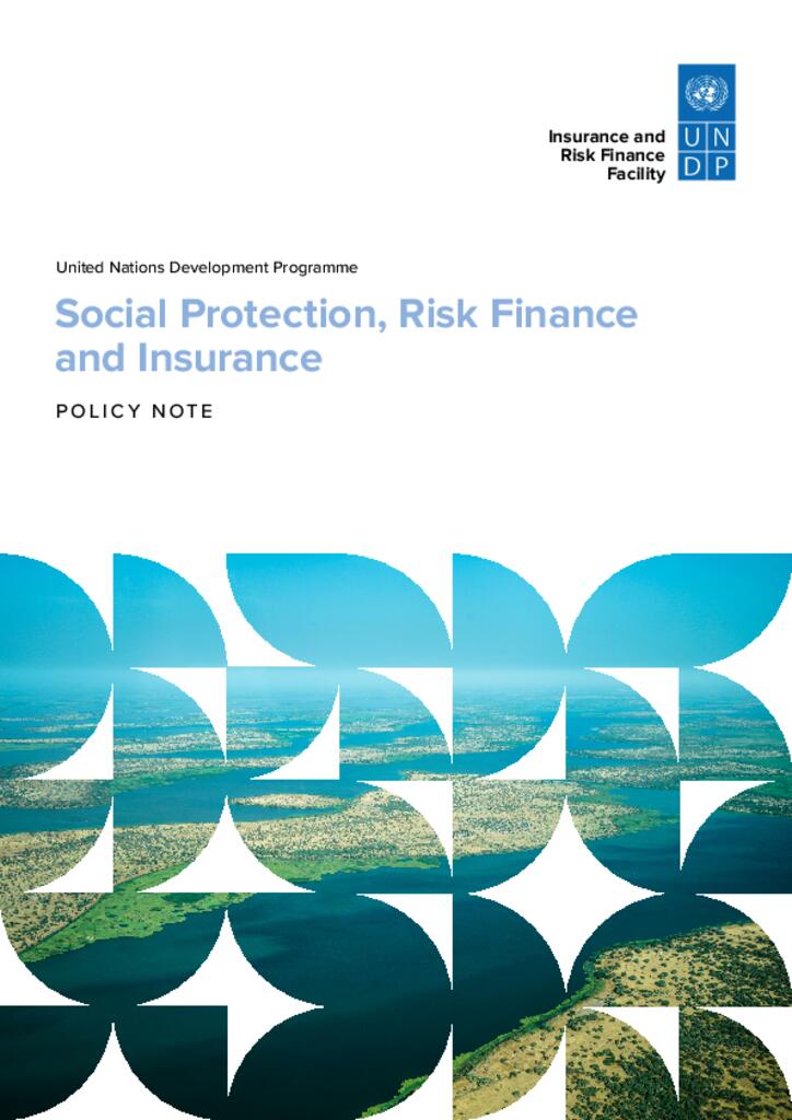 Picture of Social Protection, Risk Finance and Insurance