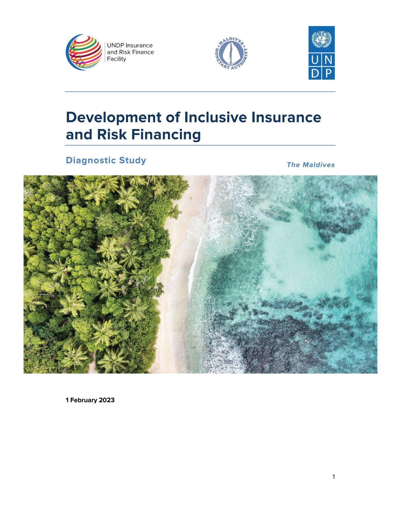 Development od Inclusive Insurance and Risk Financing Maldives